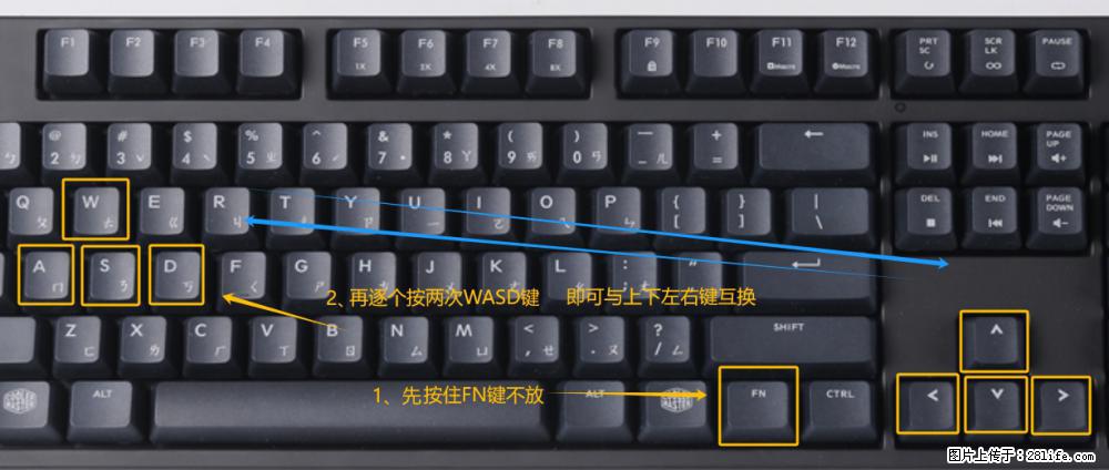 键盘，怎样把wasd键与上下左右方向键互换？ - 生活百科 - 汕尾生活社区 - 汕尾28生活网 sw.28life.net